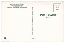 Load image into Gallery viewer, Castillo De San Marcos National Monument - St. Augustine, Florida, USA Vintage Original Postcard # 4615 - New - 1960's
