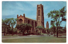 Load image into Gallery viewer, Rockefeller Memorial Chapel, (University of Chicago), Illinois, USA Vintage Original Postcard # 4622 - 1960&#39;s
