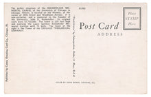 Load image into Gallery viewer, Rockefeller Memorial Chapel, (University of Chicago), Illinois, USA Vintage Original Postcard # 4622 - 1960&#39;s
