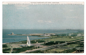 Chicago Park District, Illinois, USA Vintage Original Postcard # 4628 - New - 1950's