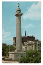 Load image into Gallery viewer, Washington Monument, Mount Vernon Place, Baltimore, Maryland, USA Vintage Original Postcard # 4630 - Post Marked August 2, 1968
