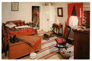 Pennsylvania Dutch Country (Bedroom), Pennsylvania, USA Vintage Original Postcard # 4634 - New - 1960's