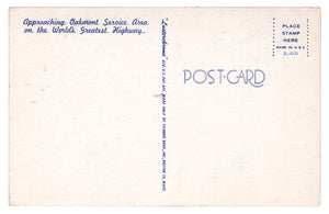 Pennsylvania Turnpike approaching Oakmont, Pennsylvania, USA Vintage Original Postcard # 4635 - New - 1960's