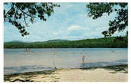 White Lake State Park, New Hampshire, USA Vintage Original Postcard # 4638 - New - 1960's