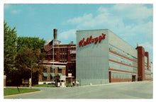Load image into Gallery viewer, Kellogg Company, Battle Creek, Michigan, USA Vintage Original Postcard # 4640 - Hand Written July 1962
