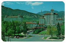 Load image into Gallery viewer, Broadmoor Hotel, Colorado Springs, Colorado, USA Vintage Original Postcard # 4662 - Post Marked July 10, 1964

