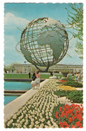 New York World's Fair, New York, USA - The Unishere Vintage Original Postcard # 4666 - Post Marked July 16, 1964