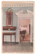 Mount Vernon - Hall and Music Room, Virginia, USA Vintage Original Postcard # 4674 - New - 1932