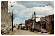 Oldest House in the USA, Santa Fe, New Mexico, USA Vintage Original Postcard # 4676 - Post Marked June 28, 1960