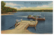 Lake Norfork, Arkansas, USA - Panther Bay Landing Original Postcard # 4681 - New - 1940's