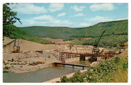 Kinzua Dam - Allegheny River, Warren County, Pennsylvania, USA Vintage Original Postcard # 4696 - New - 1960's