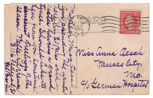 My Christmas Wish Vintage Original Postcard # 4723 - Post Marked December 20, 1917