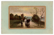 Birthday Greetings Vintage Original Postcard # 4737 - Post Marked March 26, 1910