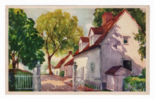 Load image into Gallery viewer, Mount Vernon, Virginia, USA - The North Lane Vintage Original Postcard # 4509 - 1950&#39;s
