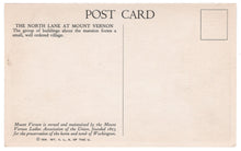 Load image into Gallery viewer, Mount Vernon, Virginia, USA - East Front facing the Potomac Vintage Original Postcard # 4510 - 1950&#39;s
