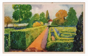 Mount Vernon, Virginia, USA - The Flower Garden Vintage Original Postcard # 4511 - 1950's