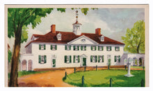 Load image into Gallery viewer, Mount Vernon, Virginia, USA - West Front Vintage Original Postcard # 4512 - 1950&#39;s
