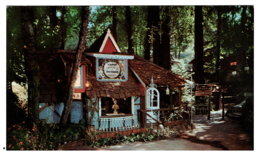 Brookdale Lodge - The Wedding Chapel, California, USA Vintage Original Postcard # 4514 - 1960's