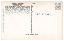 Load image into Gallery viewer, Antietam Battlefield, Sharpsburg, Maryland, USA - McKinley Memorial Vintage Original Postcard # 4515 - 1960&#39;s
