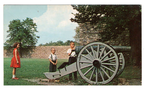 Old Fort Frederick, Washington County, Maryland, USA Vintage Original Postcard # 4519 - 1960's