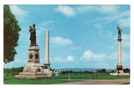 Antietam Battlefield, Sharpsburg, Maryland, USA - Colonel Joseph W. Hawley Vintage Original Postcard # 4520 - New - 1960's