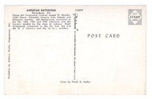 Load image into Gallery viewer, Antietam Battlefield, Sharpsburg, Maryland, USA - Colonel Joseph W. Hawley Vintage Original Postcard # 4520 - New - 1960&#39;s
