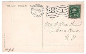 Birthday Wishes Vintage Original Postcard # 4559 - Post Marked November 26, 1913