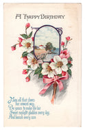 A Happy Birthday Vintage Original Postcard # 4560 - New, Early 1900's