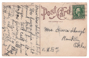 Compel Me Not To Toe The Mark... Vintage Original Postcard # 4568 - Post Marked December 1913