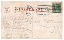 Load image into Gallery viewer, Birthday Greetings Vintage Original Postcard # 4573 - Post Marked June 7, 1911

