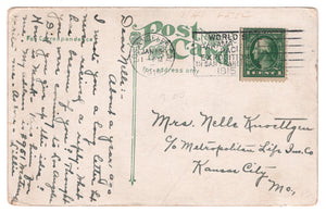 Letters Come and Letters Go... Vintage Original Postcard # 4579 - Post Marked January 13, 1914