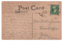 Load image into Gallery viewer, Cedar: I Live For Thee Vintage Original Postcard # 4585 - Post Marked February 1, 1911
