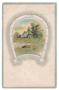 Greetings Vintage Original Postcard # 4588 - Post Marked October 24, 1912