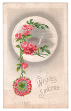 Load image into Gallery viewer, Wishes Sincere Vintage Original Postcard # 4591 - Post Marked February 19, 1912
