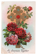 A Joyous Easter Vintage Original Postcard # 4593 - Early 1900's