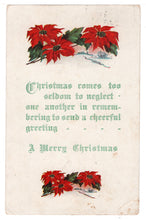 Load image into Gallery viewer, A Merry Christmas Vintage Original Postcard # 4598 - Post Marked December 20, 1911
