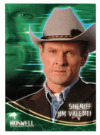 Sheriff Jim Valenti (Trading Card) Roswell Season 1 - 2000 Inkworks # 9 - Mint