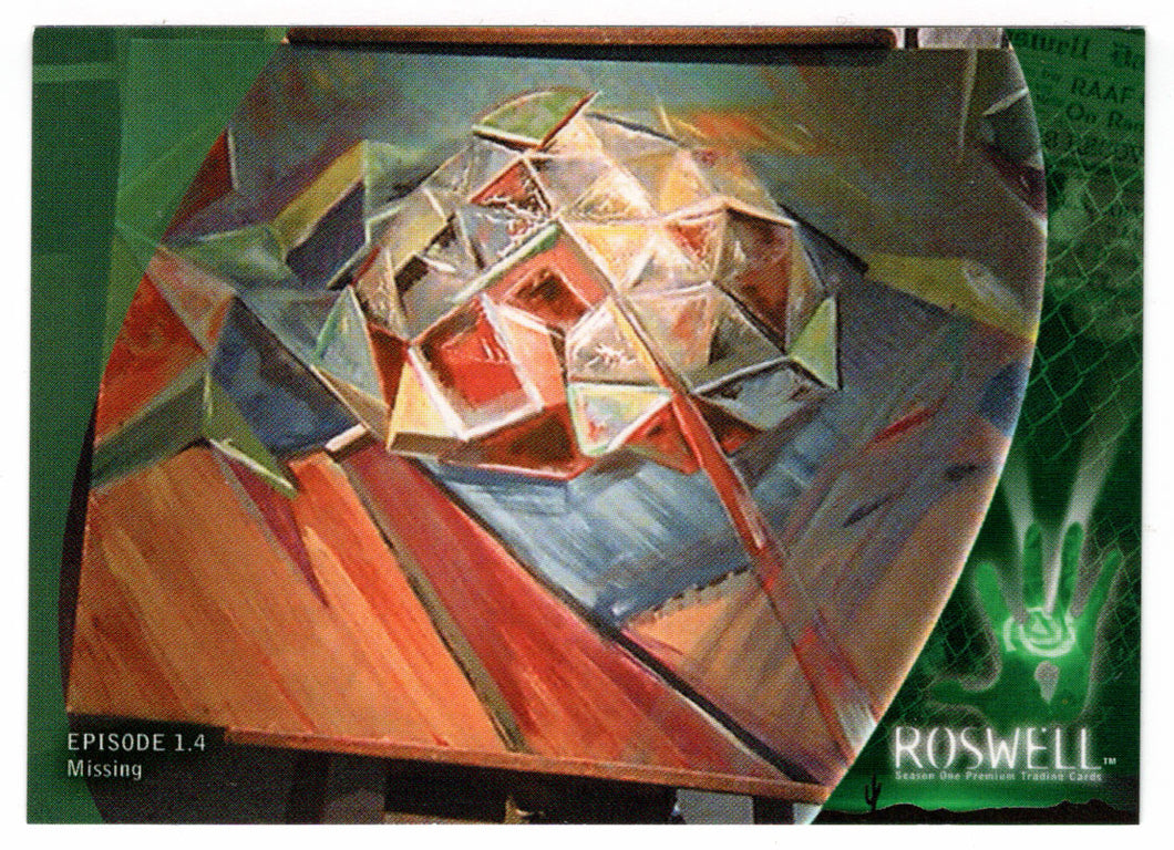Vision on Canvas (Trading Card) Roswell Season 1 - 2000 Inkworks # 22 - Mint