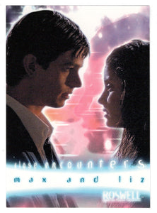 Max and Liz (Trading Card) Roswell Season 1 - 2000 Inkworks # 76 - Mint