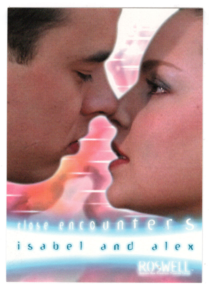 Isabel and Alex (Trading Card) Roswell Season 1 - 2000 Inkworks # 78 - Mint