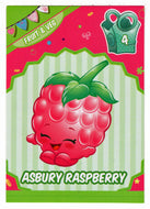 Asbury Raspberry (Trading Card) Shopkins Collector Cards Season Three - 2016 Hill's Cards # 4 - Mint