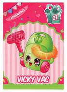 Vicky Vac (Trading Card) Shopkins Collector Cards Season Three - 2016 Hill's Cards # 27 - Mint