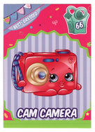 Cam Camera (Trading Card) Shopkins Collector Cards Season Three - 2016 Hill's Cards # 66 - Mint
