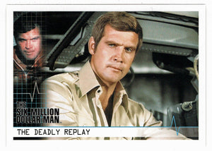 Steve Visits his Old Friend, Jay Rogers (Trading Card) Six Million Dollar Man Seasons One and Two - 2004 Rittenhouse Archives # 43 - Mint