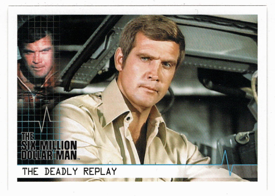 Steve Visits his Old Friend, Jay Rogers (Trading Card) Six Million Dollar Man Seasons One and Two - 2004 Rittenhouse Archives # 43 - Mint