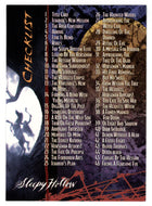 Checklist (Trading Card) Sleepy Hollow - 1999 Inkworks # 90 - Mint