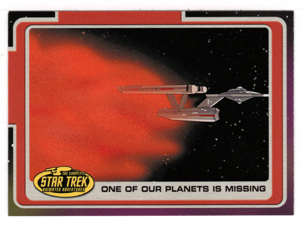 One of Our Planets is Missing (Trading Card) Star Trek Complete Animated Adventures - 2003 Rittenhouse Archives # 27 - Mint