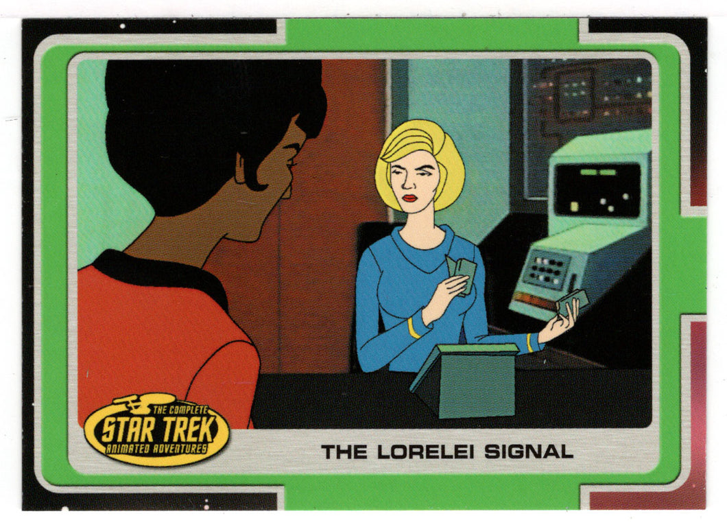 The Lorelei Signal (Trading Card) Star Trek Complete Animated Adventures - 2003 Rittenhouse Archives # 31 - Mint