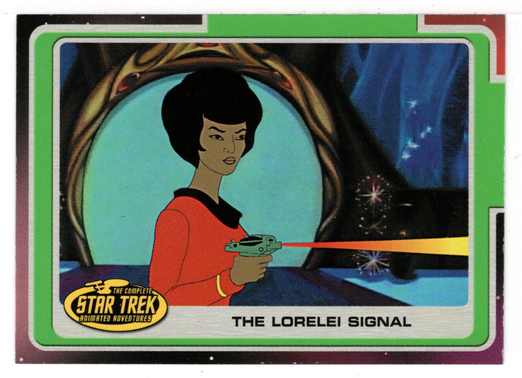 The Lorelei Signal (Trading Card) Star Trek Complete Animated Adventures - 2003 Rittenhouse Archives # 34 - Mint