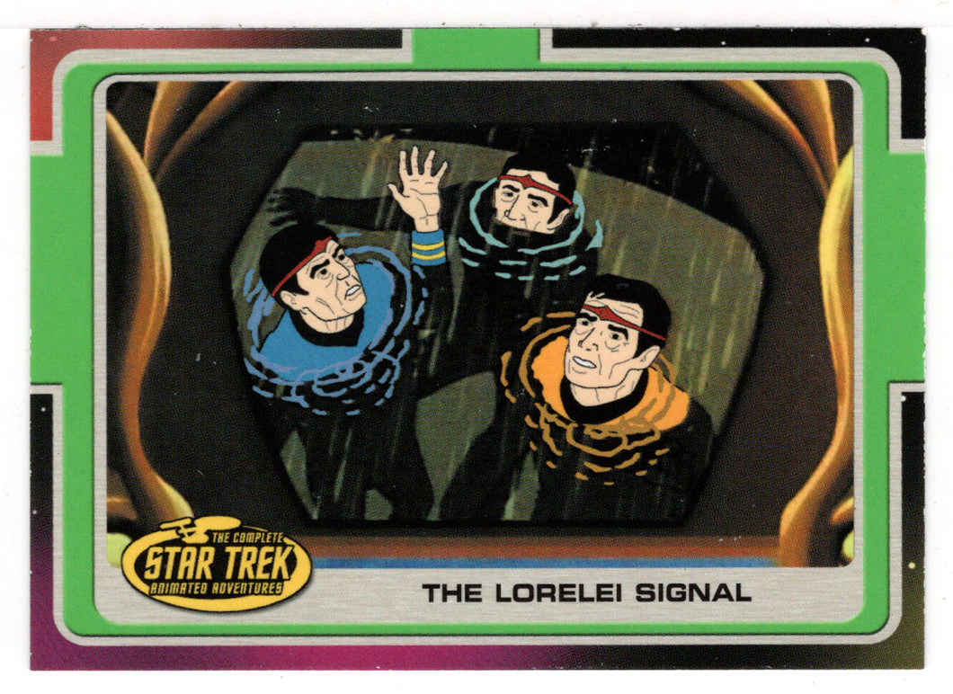 The Lorelei Signal (Trading Card) Star Trek Complete Animated Adventures - 2003 Rittenhouse Archives # 35 - Mint